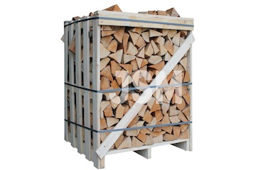 Brennholz auf Palette - 1 RM (1,6 SRM)