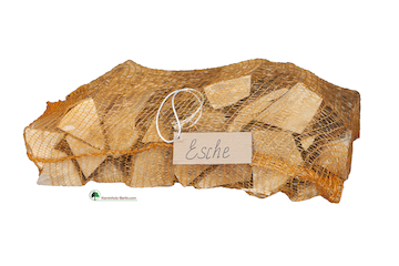 Brennholz im Sack 20 kg Esche