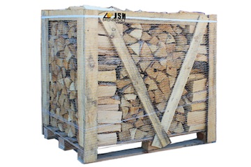 Brennholz auf Palette (Birke) - 1 RM (1,6 SRM)