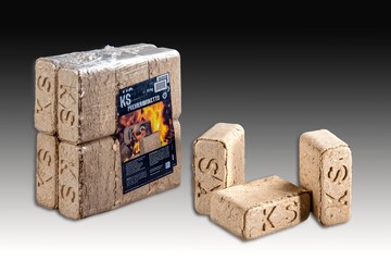 Holzbriketts
