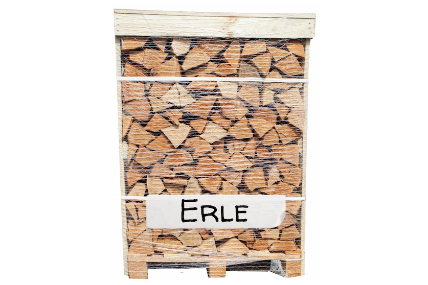 Brennholz Palette