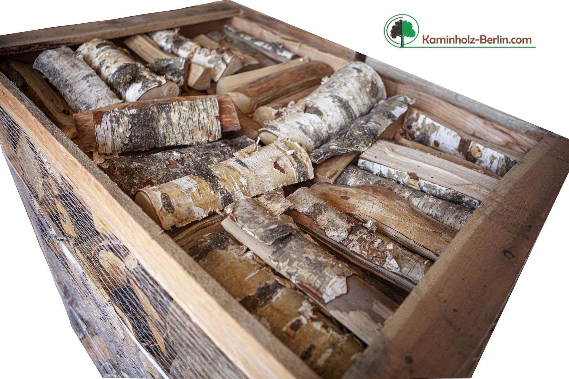 Brennholz Palette