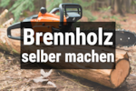 Bild von Brennholz selber machen 🔥 sägen, schneiden/spalten