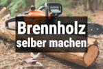 Bild von Brennholz selber machen ☀️ sägen, schneiden/spalte