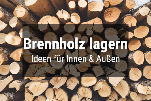 Bild von Brennholz lagern ☀️ Top5 Ideen Aufbewahrung Innen 