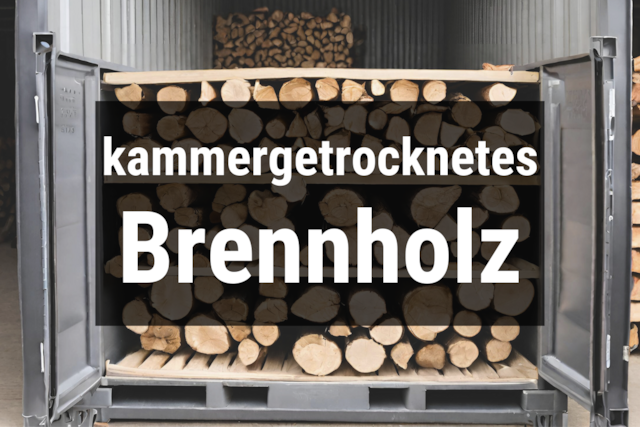 Bild von Kammergetrocknetes Holz & Brennholz ☀️ Vor- & Nach