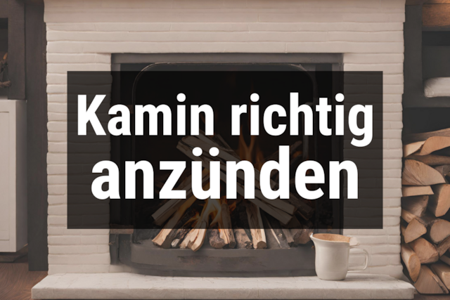 Bild von Kamin richtig anzünden & anfeuern ☀️ So gelingt es