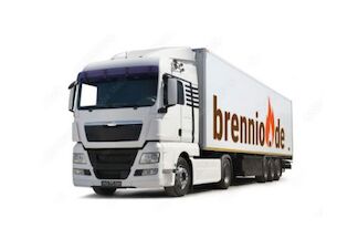 Brennholz Lkw Ladung