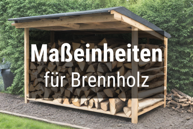 Bild von Festmeter * Raummeter * Schüttraummeter 🔥 Berechnu