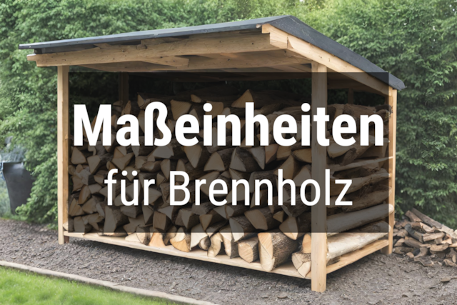 Bild von Festmeter * Raummeter * Schüttraummeter 🔥 Berechnu